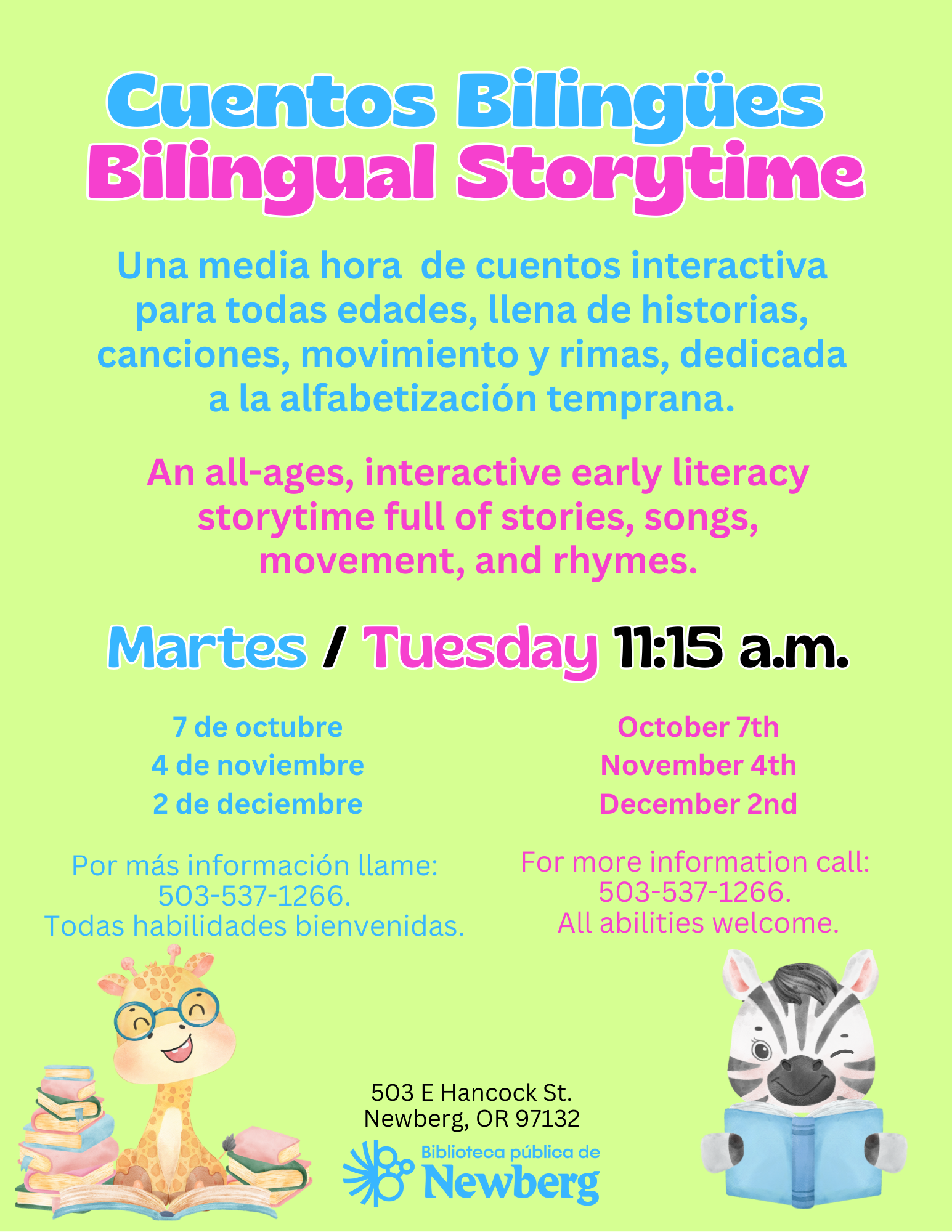 Bilingual Storytime